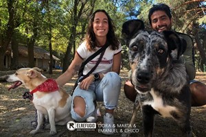 Dora, Marta, Emanuel y Chico