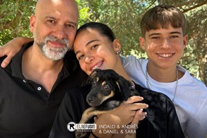 Indalo, Andrés, Daniel y Sara