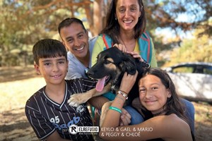 Keylo, Gael, Mario, Peggy y Chloé