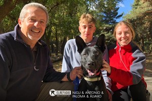 Nigu, Antonio, Paloma y Álvaro