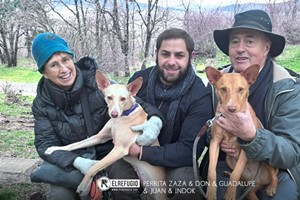 Perrita Zaza, Don, Guadalupe, Juan e Indok