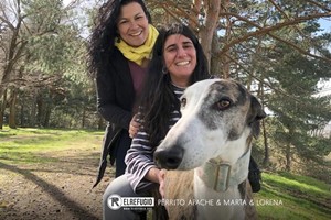 Perrito Apache, Marta y Lorena