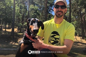 Perrito Kratos y Sergio